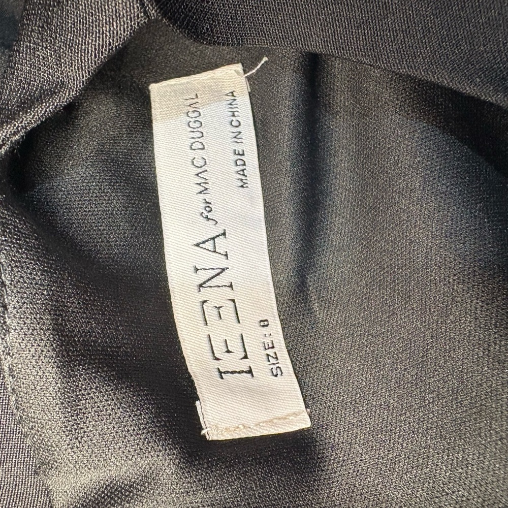 NWT Ieena for MacDuggal Flared Sleeve Mini Dress Cocktail Formal Wedding - Picture 6 of 8